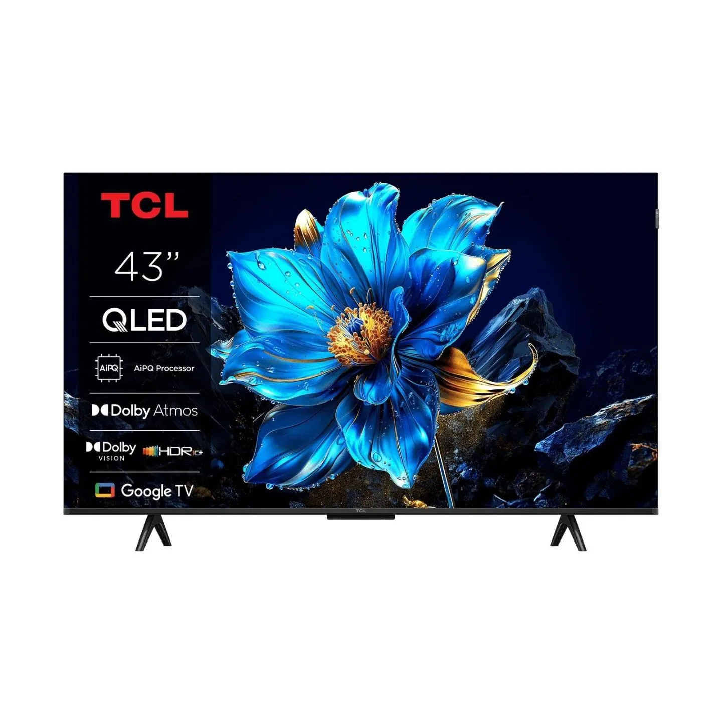 TCL TV Set|TCL|43 "|4K Ultra HD|3840 x 2160 pixels|Flat|16:9|QLED|43T69C