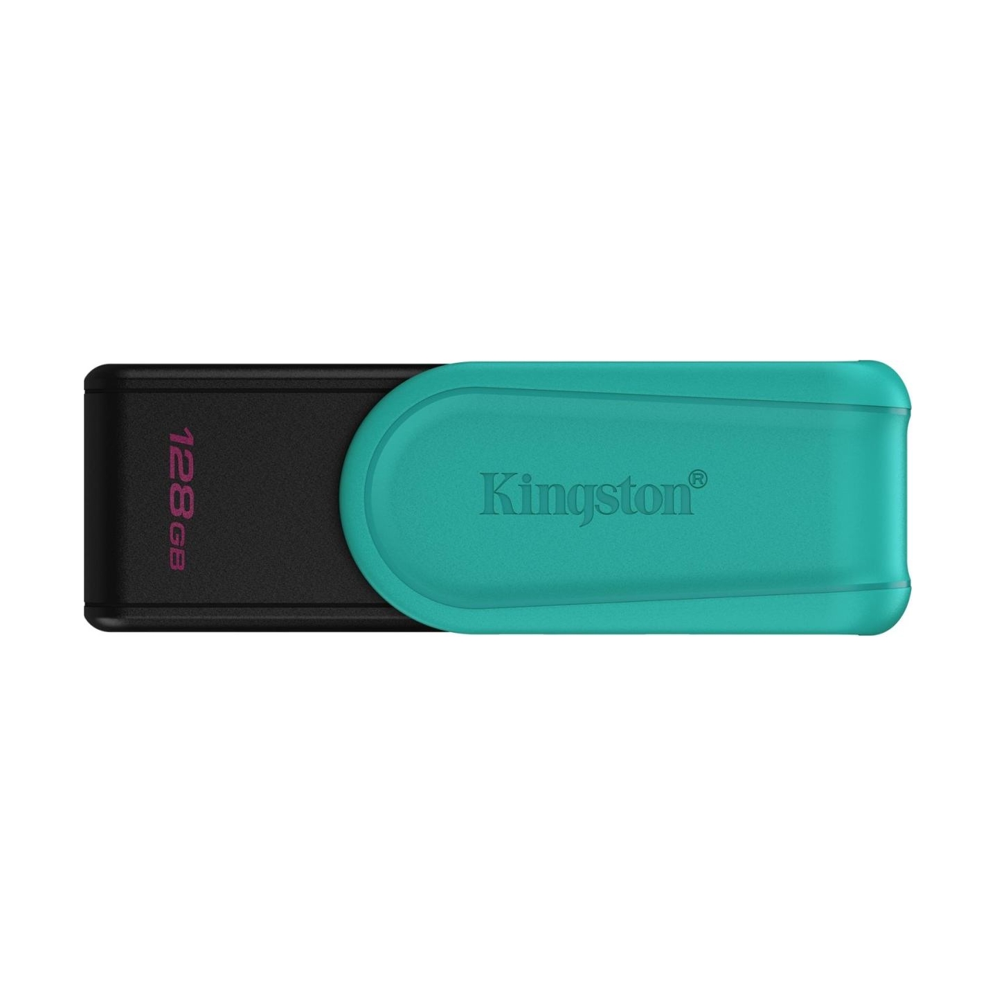 Kingston 128GB Portable USB 3.2 Gen 1 DataTraveler Exodia S (Black/Turquoise)