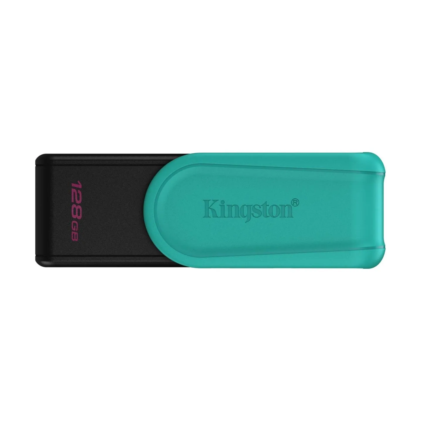 Kingston 128GB Portable USB 3.2 Gen 1 DataTraveler Exodia S (Black/Turquoise)