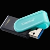 Kingston 128GB Portable USB 3.2 Gen 1 DataTraveler Exodia S (Black/Turquoise)
