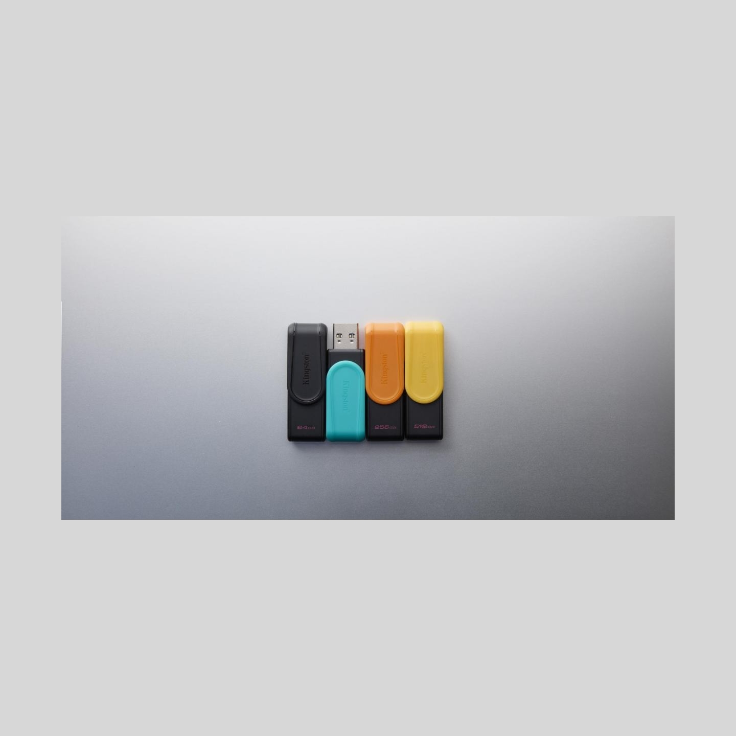 Kingston 256GB Portable USB Orange
