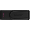 Kingston 64GB Portable USB 3.2 Gen 1 DataTraveler Exodia S (Black/Black)