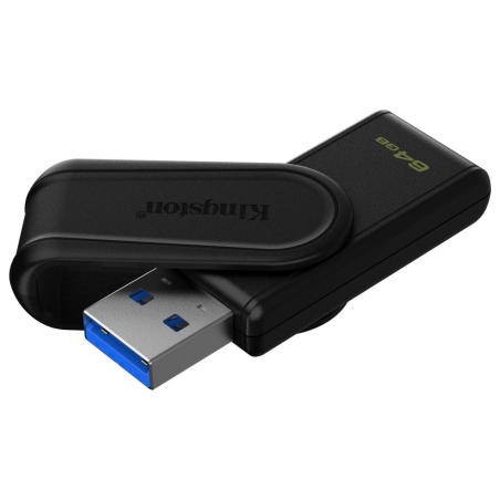 Kingston 64GB Portable USB Black