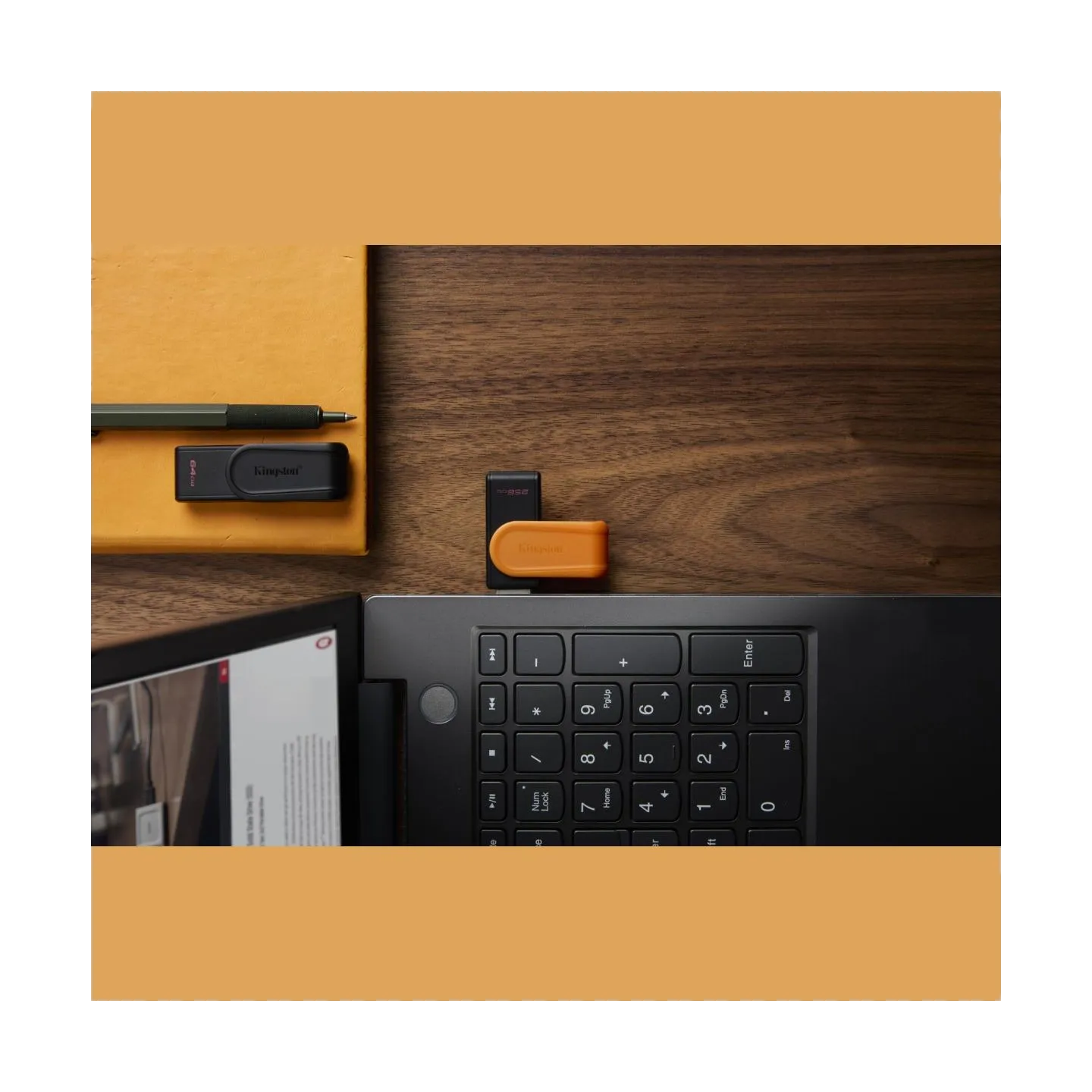 Kingston 64GB Portable USB Black