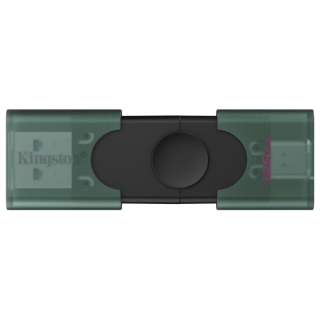 Kingston 128GB USB-A + USB-C 3.2 Gen 1 DataTraveler DuoG2
