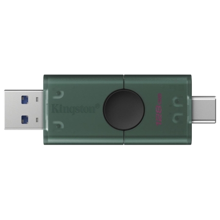 Kingston 128GB USB-A + USB-C 3.2 Gen 1 DataTraveler DuoG2