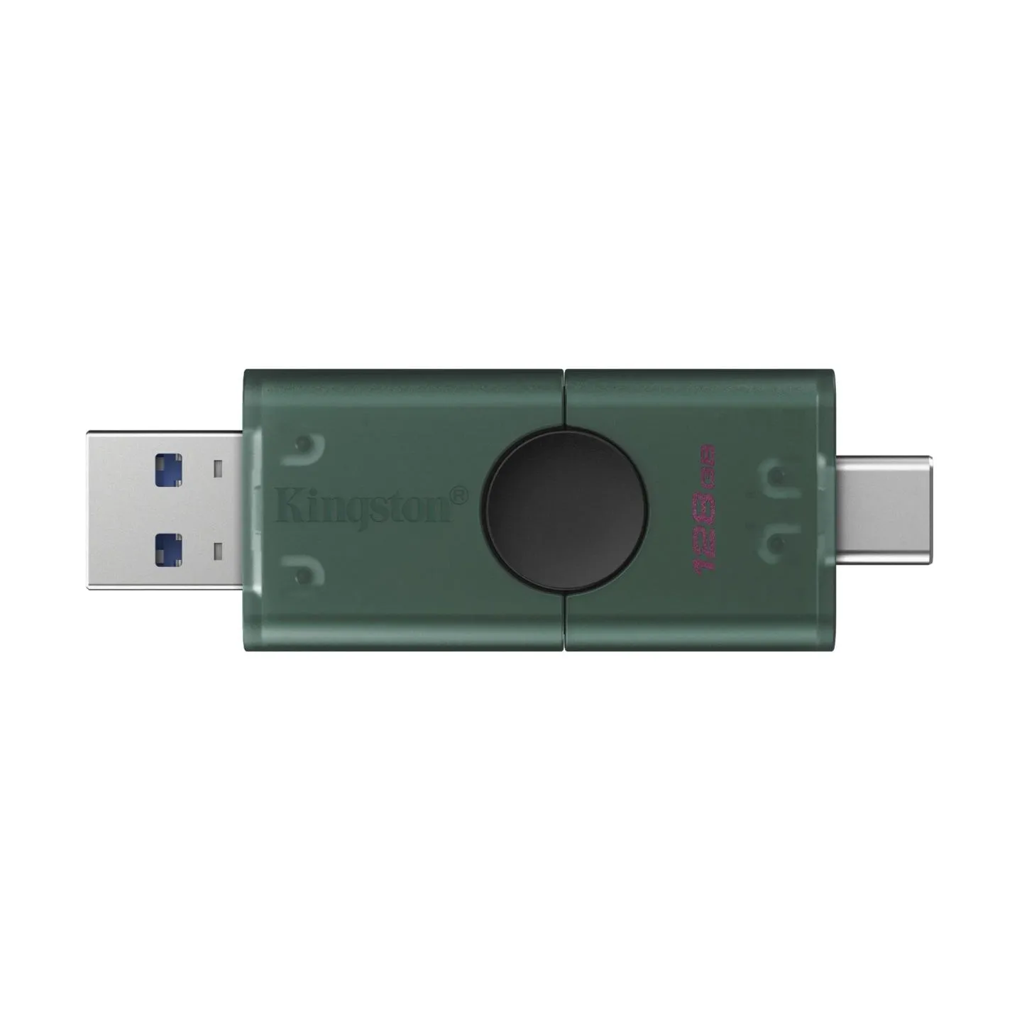 Kingston 128GB USB-A + USB-C 3.2 Gen 1 DataTraveler DuoG2