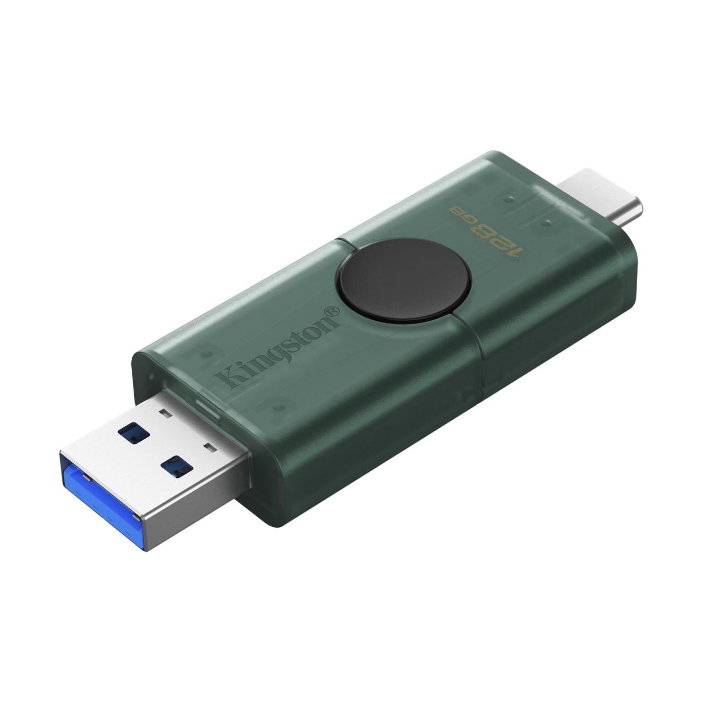 Kingston 128GB USB-A + USB-C 3.2 Gen 1 DataTraveler DuoG2