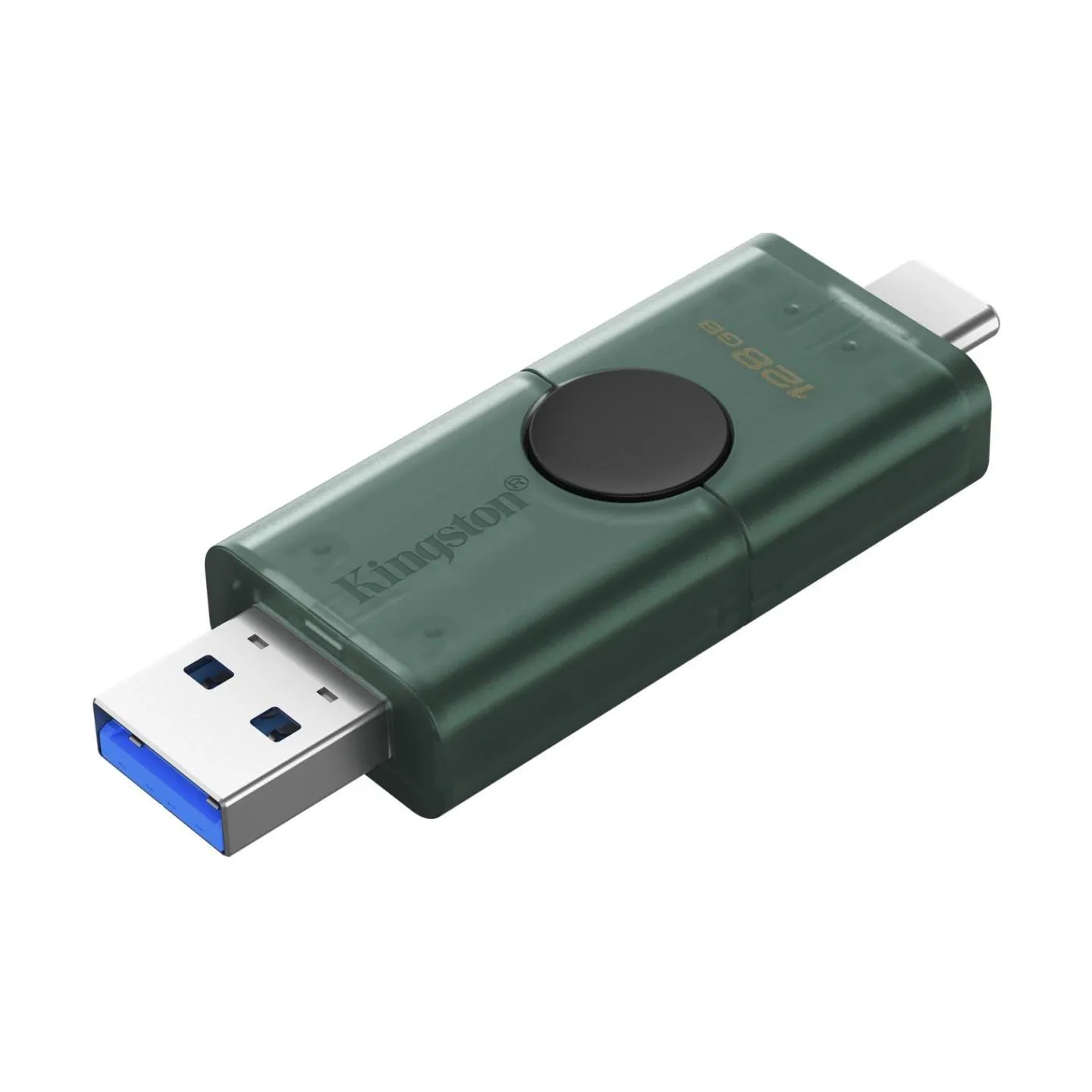Kingston 128GB USB-A + USB-C 3.2 Gen 1 DataTraveler DuoG2