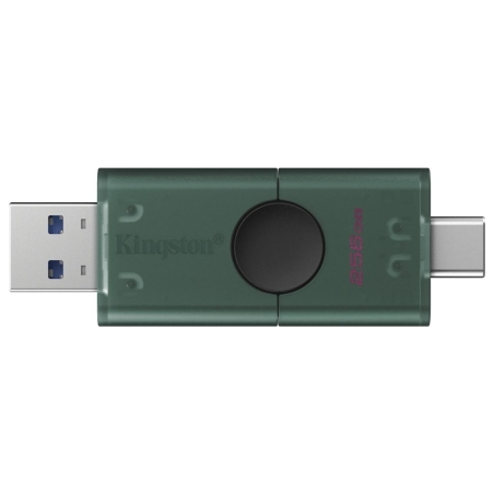 Kingston 256GB USB-A + USB-C 3.2 Gen 1 DataTraveler DuoG2