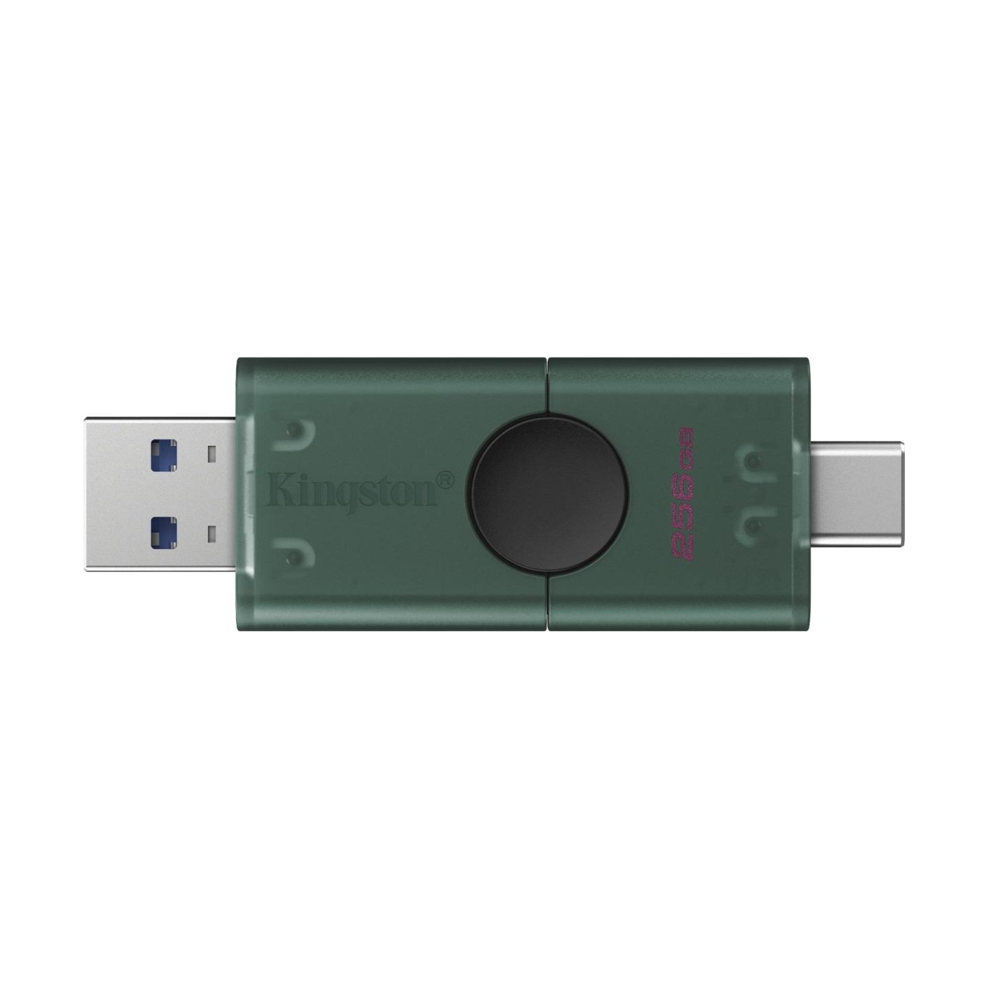Kingston 256GB USB-A + USB-C 3.2 Gen 1 DataTraveler DuoG2