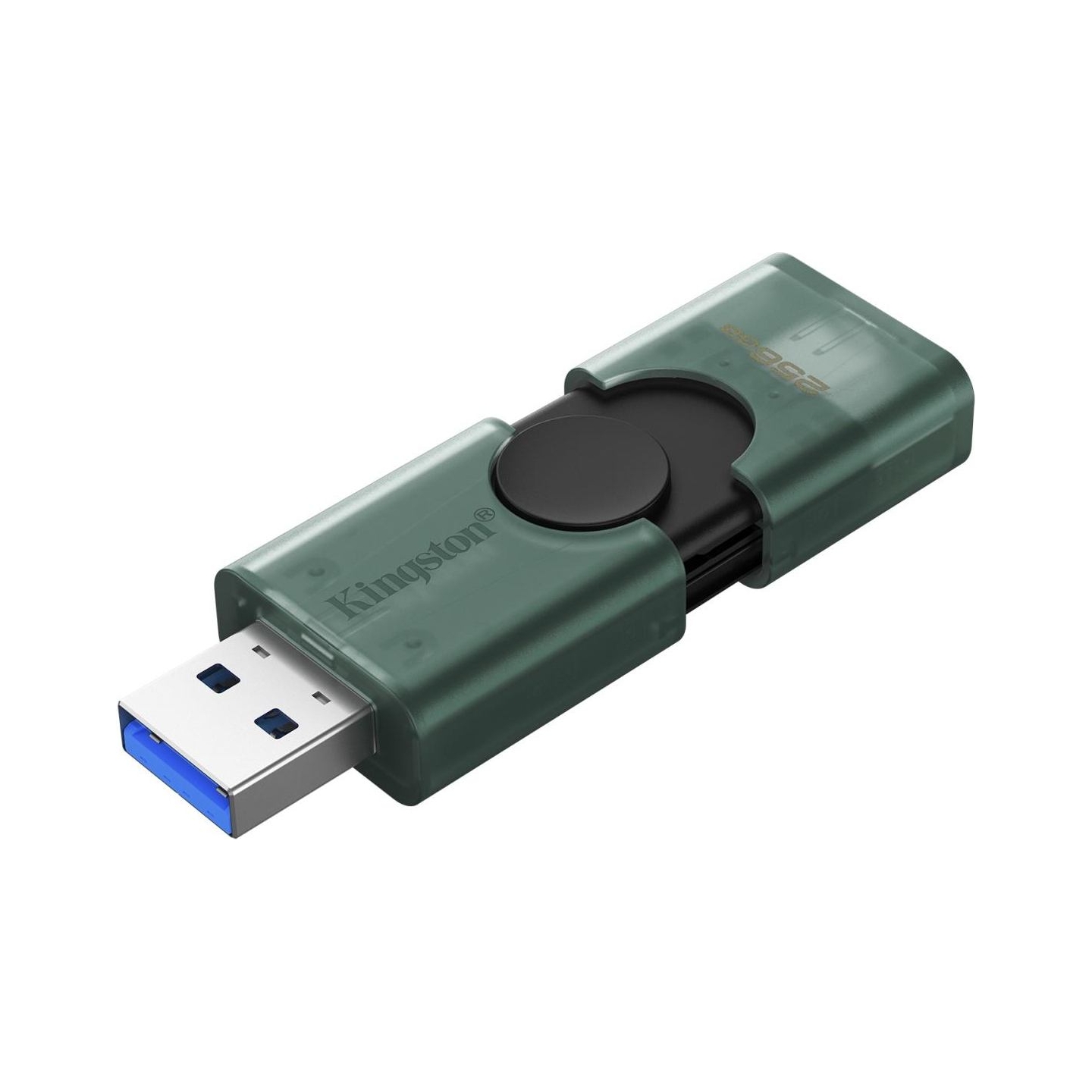 Kingston 256GB USB-A + USB-C 3.2 Gen 1 DataTraveler DuoG2