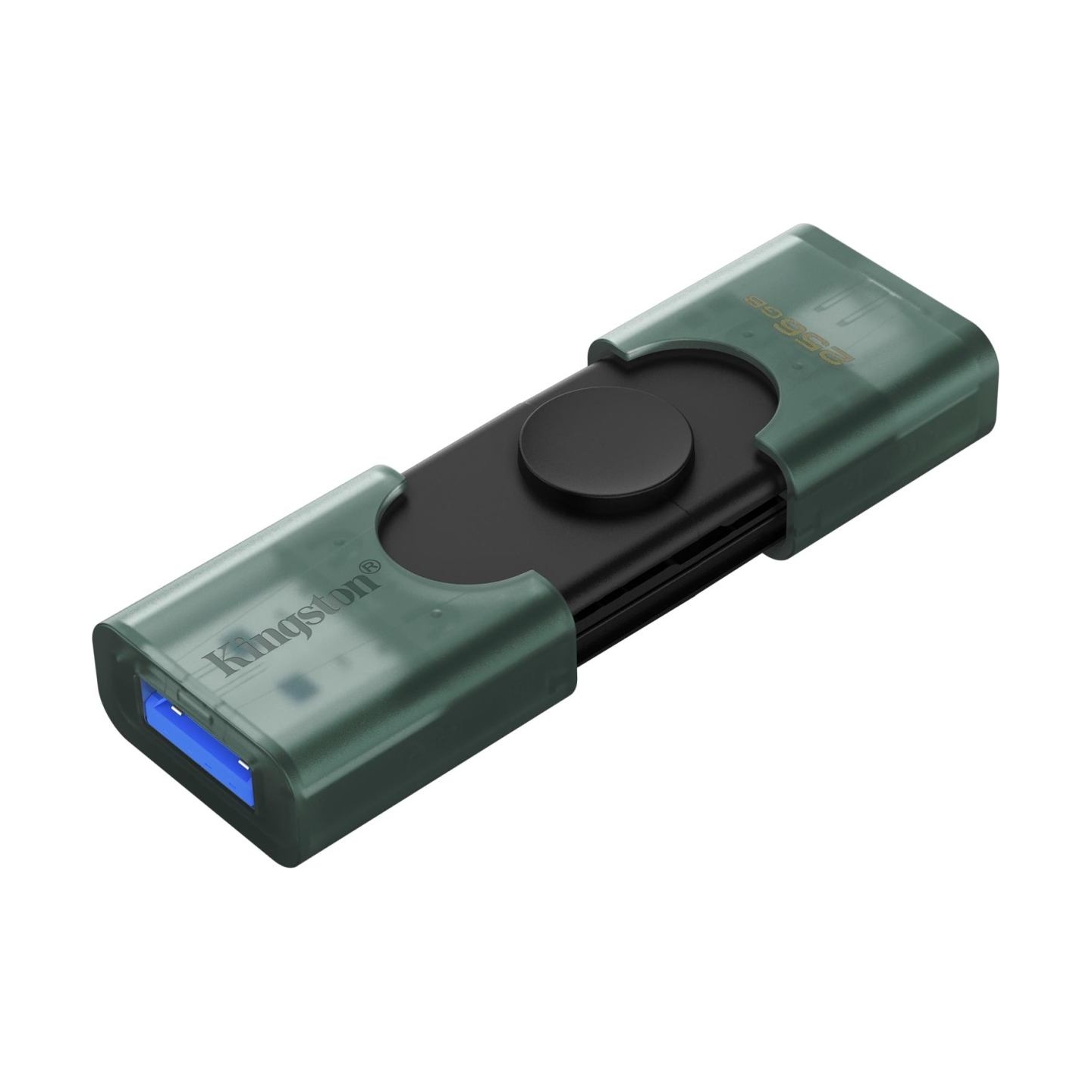Kingston 256GB USB-A + USB-C 3.2 Gen 1 DataTraveler DuoG2