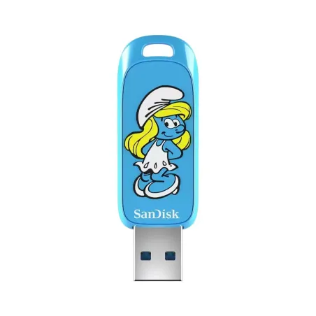 Sandisk USB 3.2,Ingot Type-A,130MB/s,Smurfette Edition,4x6 Blister,Global