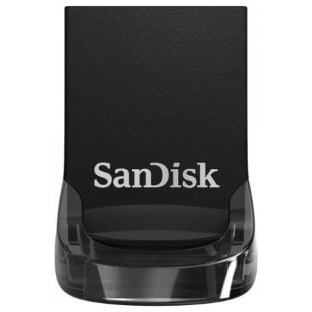 Sandisk Ultra Fit 128GB, USB 3.1 - Small Form Factor Plug & Stay Hi-Speed USB Drive