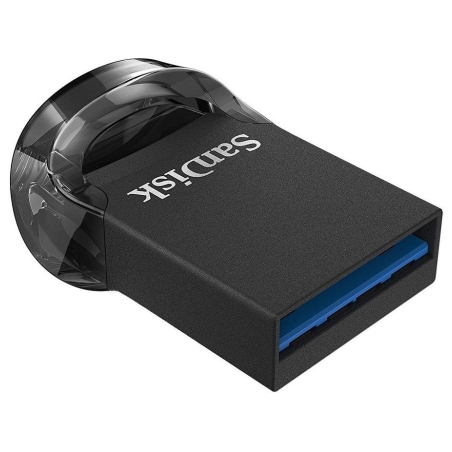 Sandisk Ultra Fit 64GB, USB 3.1 - Small Form Factor Plug & Stay Hi-Speed USB Drive