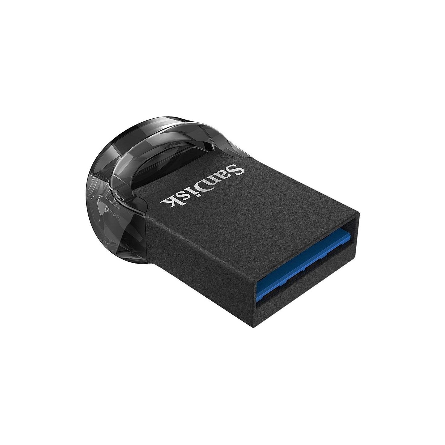 Sandisk Ultra Fit 64GB, USB 3.1 - Small Form Factor Plug & Stay Hi-Speed USB Drive