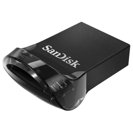 Sandisk Ultra Fit 64GB, USB 3.1 - Small Form Factor Plug & Stay Hi-Speed USB Drive