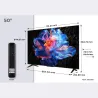 TCL LED 4K TV | 50V6C | 50 | Smart TV | Google TV | UHD | Black