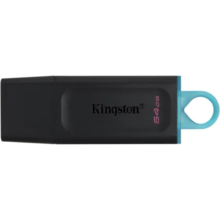Kingston 64GB USB3.2 Gen1 DT Bk+Teal