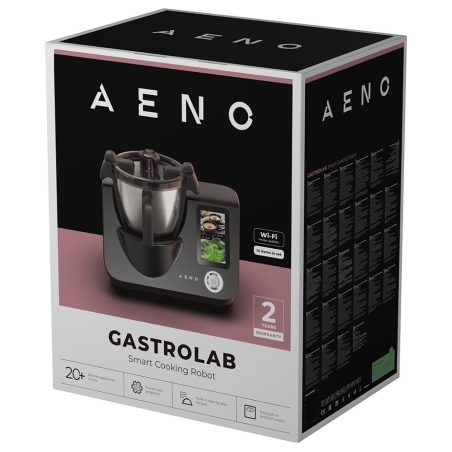 Aeno Smart Cooking Robot CR1S: bowl 3.5 L, 8 automatic program, 12 speeds, 1000 W (Heating Power), 600 W (Motor Power), Temperat