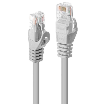 Lindy CABLE CAT6 U/UTP 5M/GREY 48165 LINDY