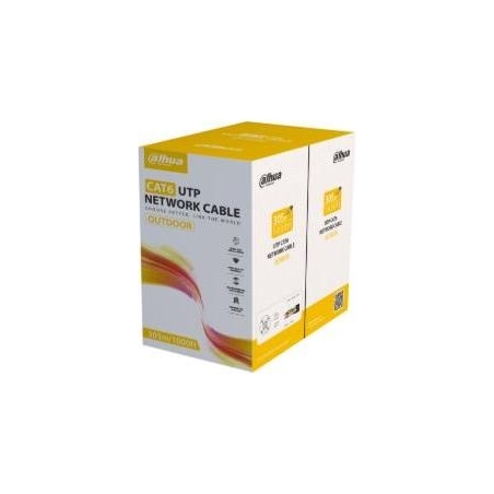Dahua CABLE CAT6 UTP 305M BLACK/PFM920-6UN DAHUA