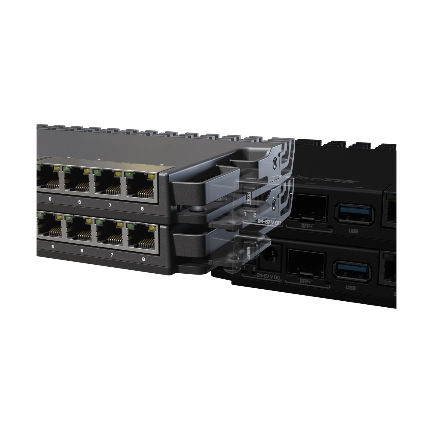 Mikrotik Kit for mounting RB5009/L009 devices in 1U rackmounts | K-79