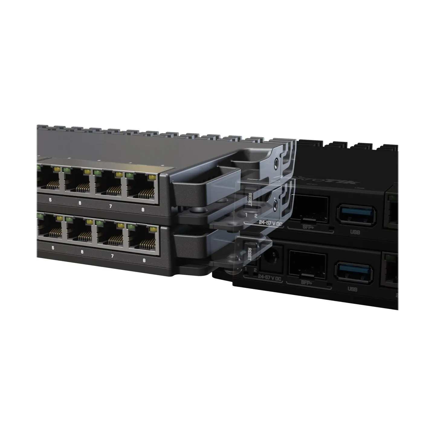 Mikrotik Kit for mounting RB5009/L009 devices in 1U rackmounts | K-79