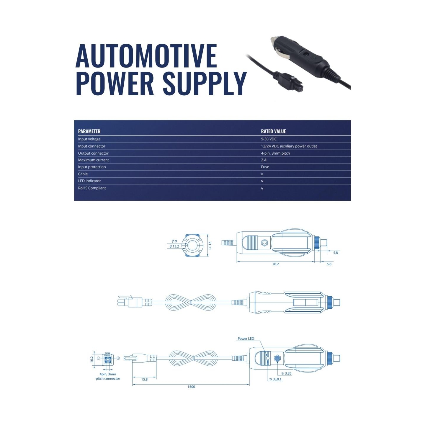 Teltonika AUTOMOTIVE POWER SUPPLY