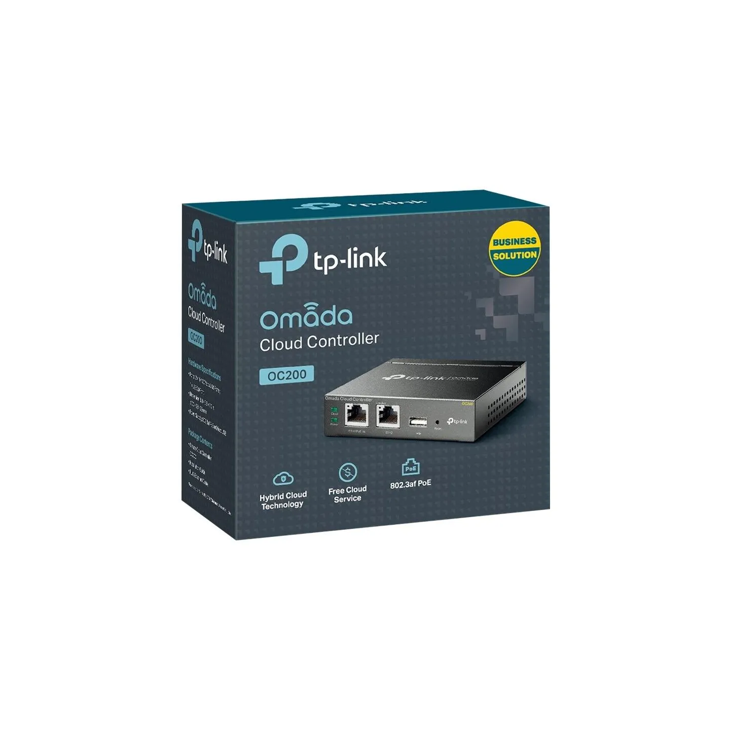 Tp-Link | Omada Hardware Controller | OC200 | 10/100 Mbit/s | Ethernet LAN (RJ-45) ports 2 | MU-MiMO No | PoE in