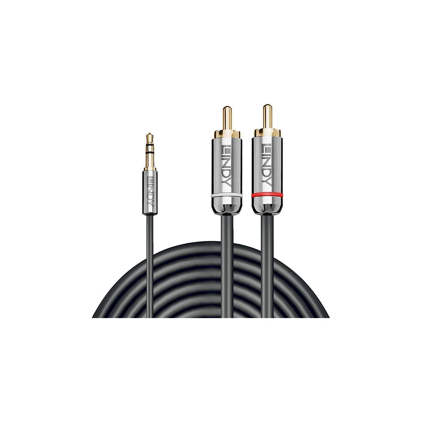 Lindy CABLE AUDIO 3.5MM TO PHONO 10M/35337 LINDY