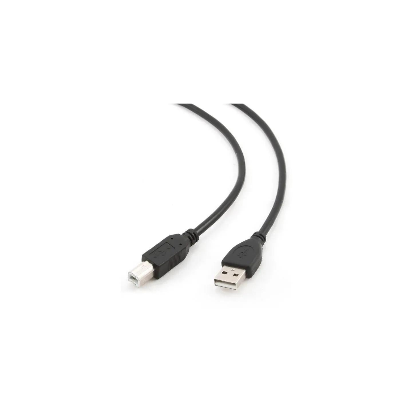 Gembird CABLE USB2 AM-BM 3M/BLACK CCP-USB2-AMBM-10 GEMBIRD
