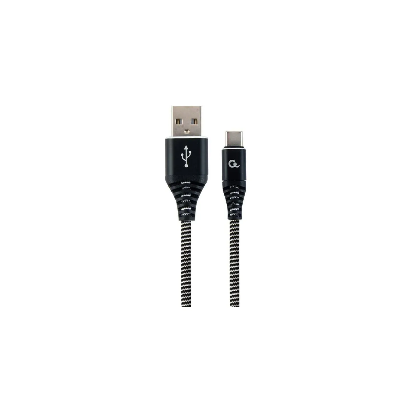 Gembird CABLE USB-C TO USB2 1M BLK/WHT/CC-USB2B-AMCM-1M-BW GEMBIRD