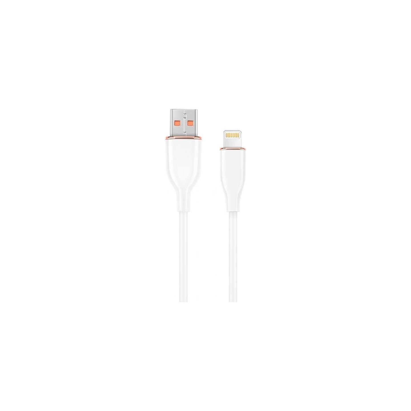 Gembird CABLE LIGHTNING TO USB2 1.5M/CC-USB2S-AM8PM-1.5M-W GEMBIRD