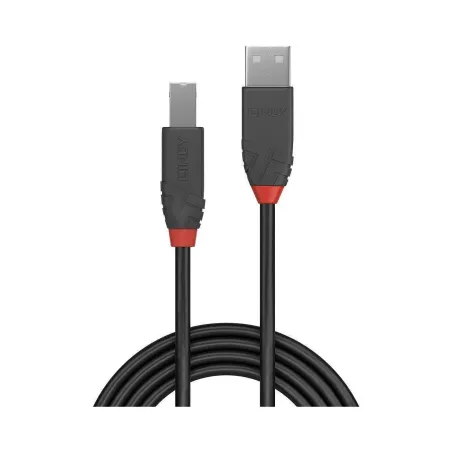Lindy CABLE USB2 A-B 2M/ANTHRA 36673 LINDY