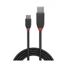 Lindy CABLE USB3.2 A-C 0.5M/BLACK 36915 LINDY