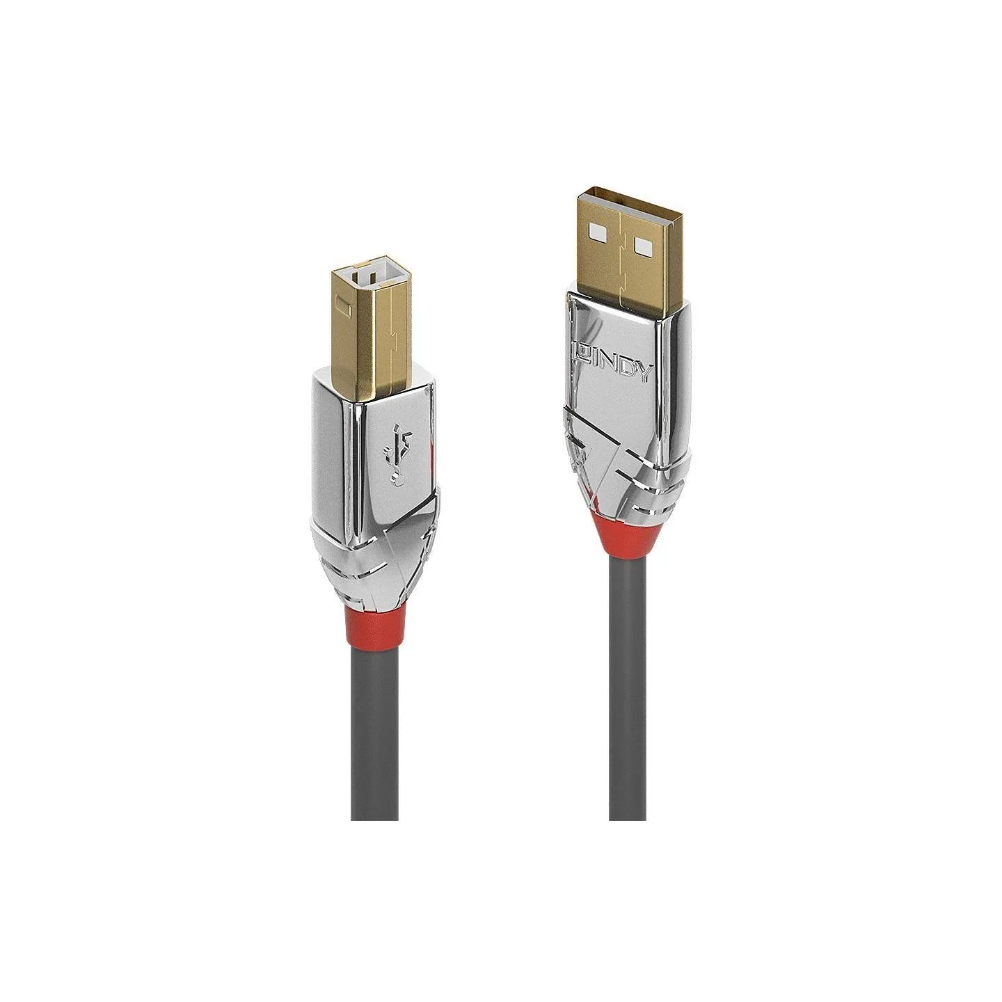 Lindy CABLE USB2 A-B 3M/CROMO 36643 LINDY