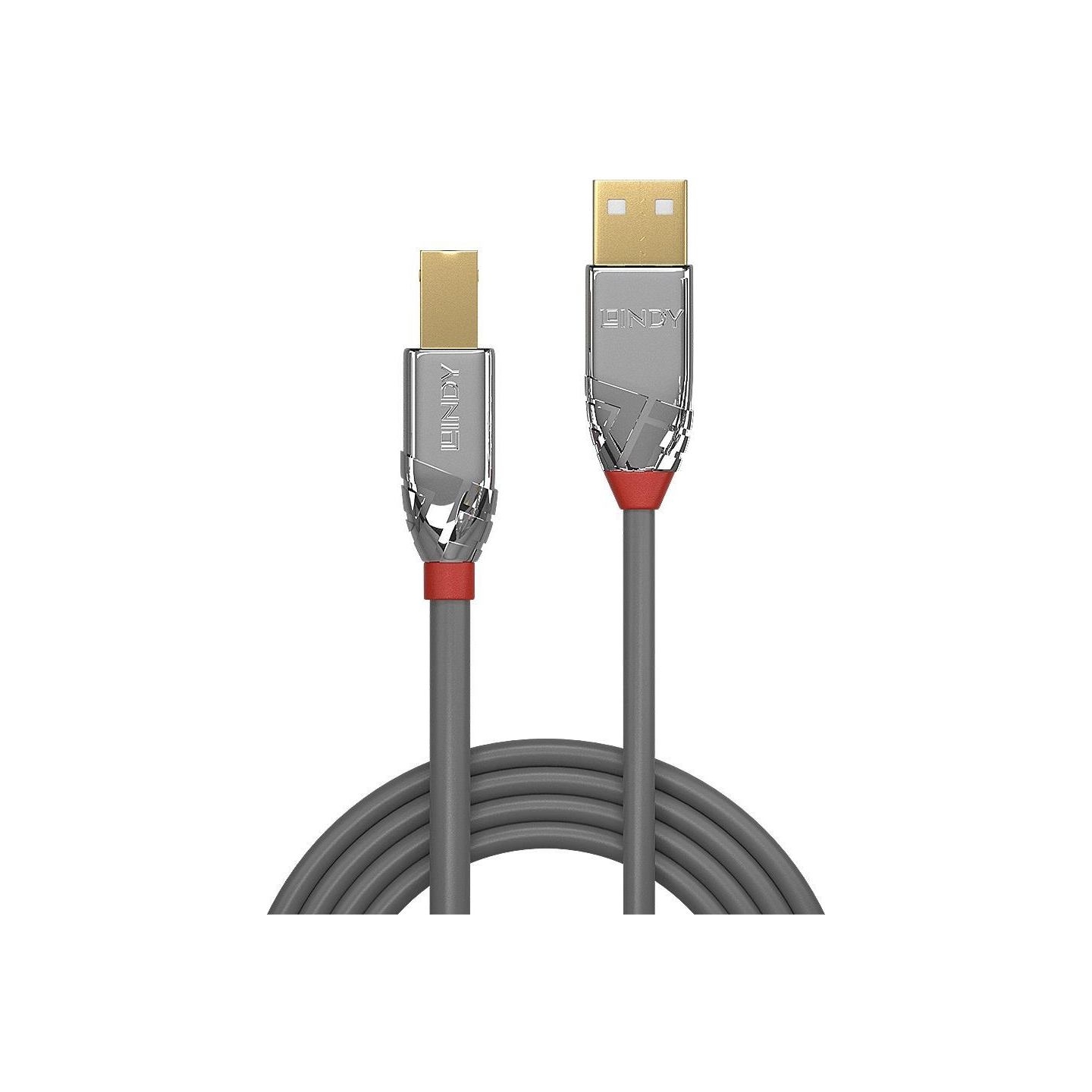 Lindy CABLE USB2 A-B 3M/CROMO 36643 LINDY