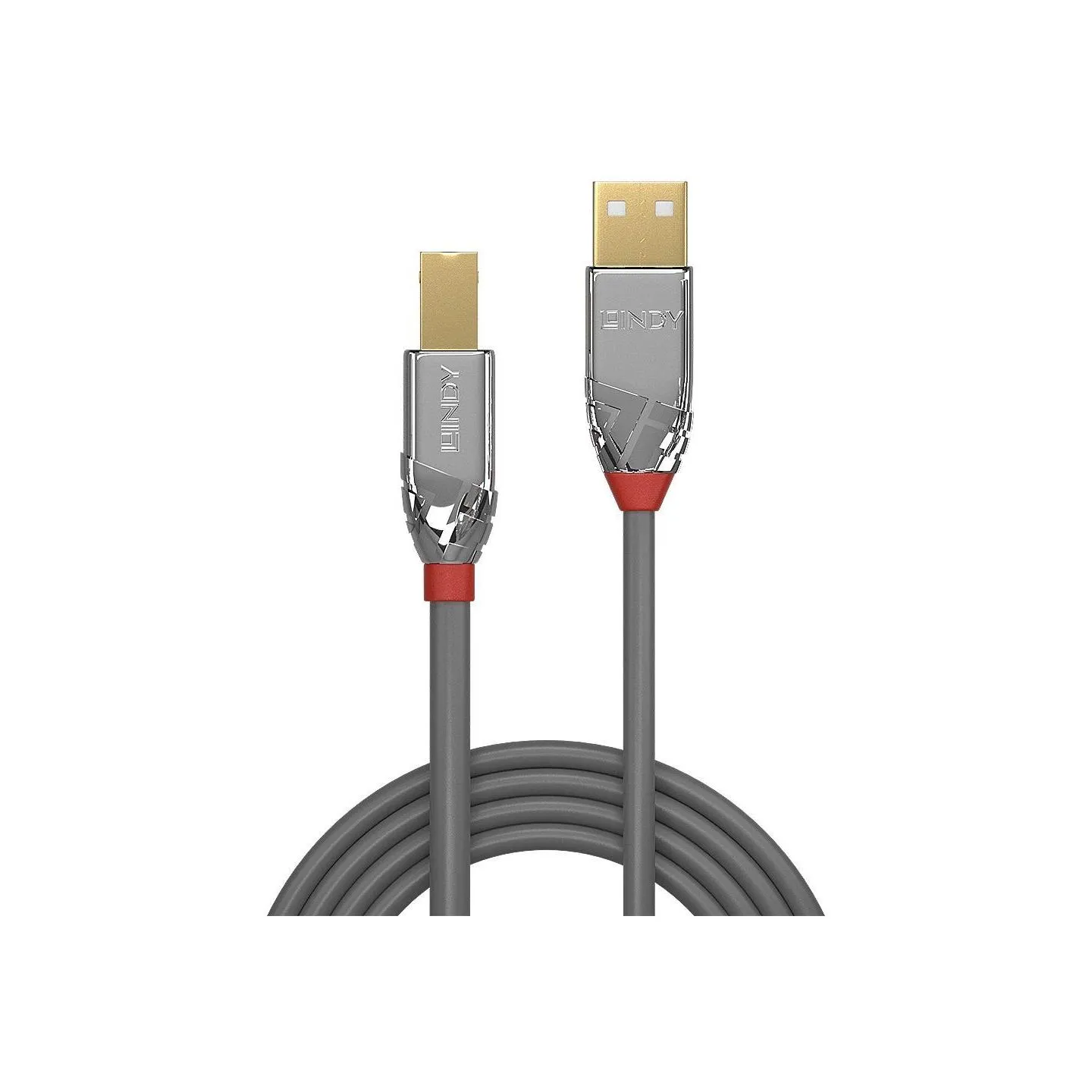 Lindy CABLE USB2 A-B 3M/CROMO 36643 LINDY