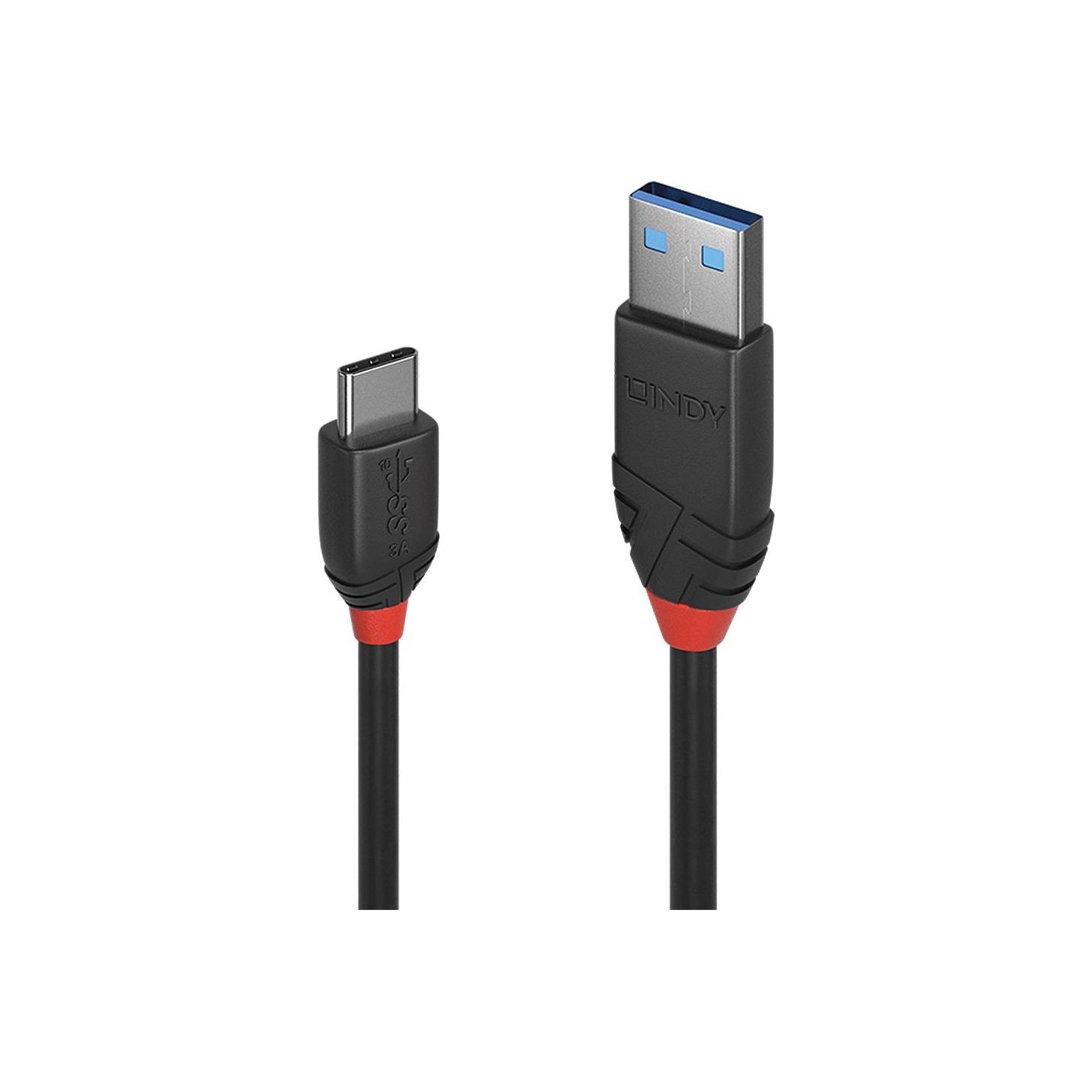 Lindy CABLE USB3.2 A-C 1M/BLACK 36916 LINDY