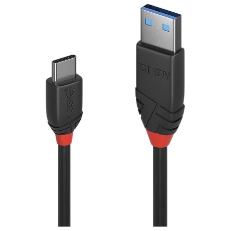 Lindy CABLE USB3.2 A-C 1M/BLACK 36916 LINDY