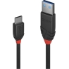 Lindy CABLE USB3.2 A-C 1M/BLACK 36916 LINDY