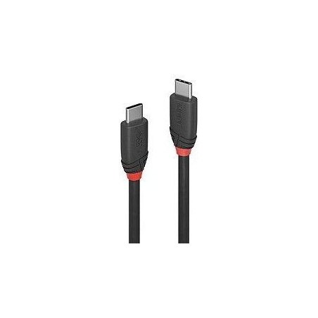 Lindy CABLE USB3.2 C-C 1M/BLACK 36906 LINDY