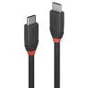 Lindy CABLE USB3.2 C-C 1M/BLACK 36906 LINDY
