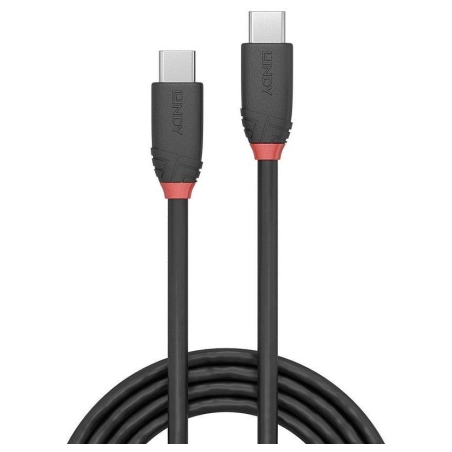 Lindy CABLE USB3.2 C-C 1M/BLACK 36906 LINDY
