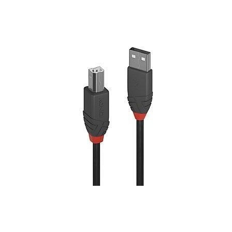 Lindy CABLE USB2 A-B 10M/ANTHRA 36677 LINDY