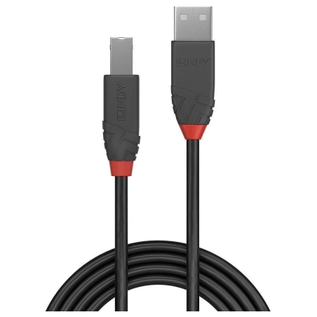 Lindy CABLE USB2 A-B 10M/ANTHRA 36677 LINDY