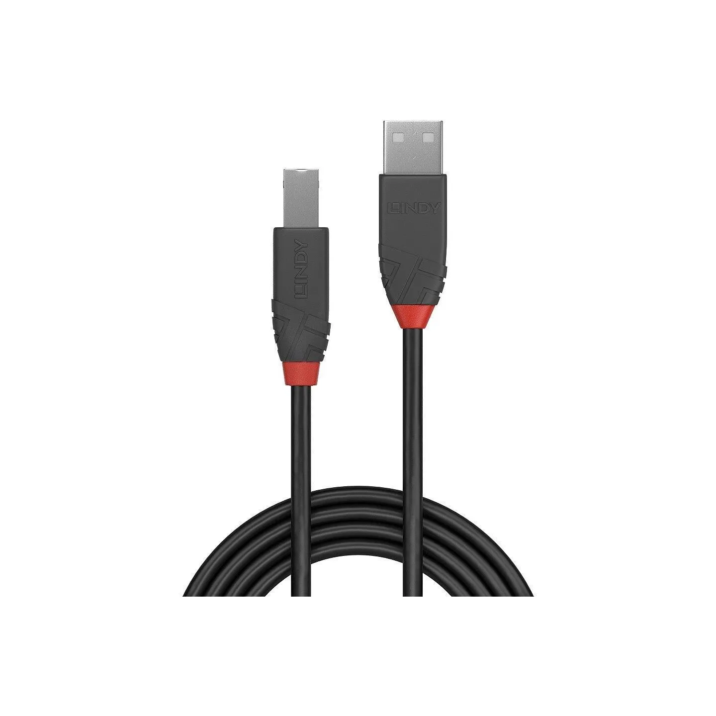 Lindy CABLE USB2 A-B 10M/ANTHRA 36677 LINDY