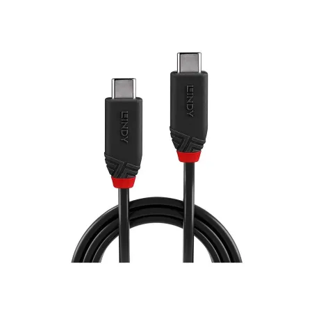 Lindy CABLE USB4 240W TYPE C 0.5M/BLACK LINE 37000 LINDY